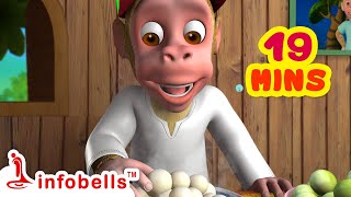 Bandar Mama Pahan Pajama amp much more  Hindi Rhymes for Children  Infobells [upl. by Ty609]