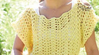 How to Easily Crochet A Top [upl. by Chirlin]