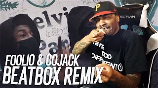 Foolio “Beatbox RemixBibby Flow” REACTION [upl. by Odella]