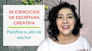 📕 26 EJERCICIOS de ESCRITURA CREATIVA para lograr HÁBITO DE ESCRITURA  Ejercicios y organización 4 [upl. by Bayer]