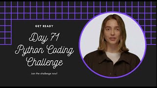 Day 71100 Python Coding Challenge Print Integers from P to Q  Code With Me Learn Python [upl. by Eillehs]