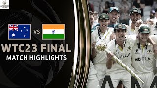 Australia v India  WTC23 Final  Match Highlights [upl. by Riess681]