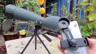 Long Distance Bird Watching Spotting Scope Telescope 1545X60 2060X60 2575X75 3090X90 [upl. by Ynahirb]