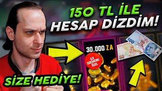 150 TL İLE ZULA HESAP DİZME  SİZE HEDİYE EDİYORUM  ZULA 2024 [upl. by Filide]