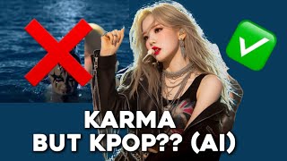 KARMA Jojo siwa BUT KPOP AI [upl. by Arbma270]