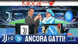 GOL DI JUVE NAPOLI 10 DECIDE ANCORA GATTI NUOVO SORPASSO DEI BIANCONERI [upl. by Yadseut]