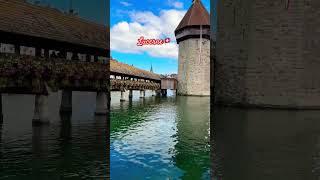 LUCERNE SWITZERLAND travel travelviral reels lucerne switzerland 🇨🇭🇨🇭🇨🇭 [upl. by Eilrahc880]