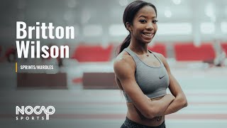 Nocap Athlete Spotlight  Britton Wilson [upl. by Laikeze152]