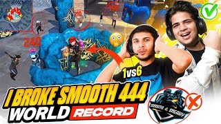 TUFAN FF Broke World Record 😱1 vs 6 55 kills 🥵 Free Fire Max [upl. by Doro]