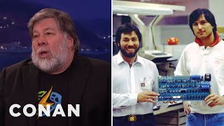 Steve Wozniak Remembers The Early Days Of Apple  CONAN on TBS [upl. by Haisa]