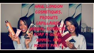 HAUL London Cosmétiques produits capillaires  PART 2 [upl. by Bellamy]