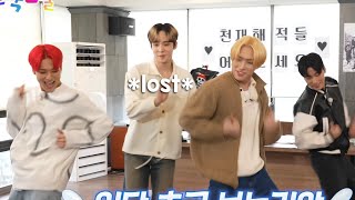 ateez random kpop gg dance in a nutshell hype boy fearless lion’s heart [upl. by Atinehc]