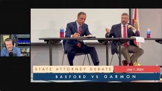 Larry Basford crushed in candidate debate by Eric Garmon in State Attorney race [upl. by Rifkin]