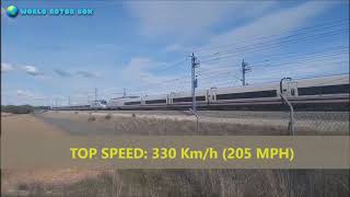 TALGO 350 HIGH SPEED TRAIN SPAIN [upl. by Trixie796]