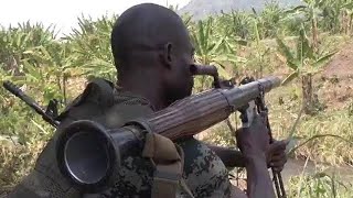 Masisi Combats à larme lourde entre le M23RDF et les Wazalendo sur laxe Sakekitshanga [upl. by Jeannette]