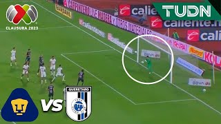 ¡MANOS SEGURAS González detiene a Gallos  Pumas 00 Querétaro  AP2023J11  Liga Mx  TUDN [upl. by Rudelson814]