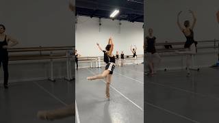 lil clip from class✨🩰 dance ballerina dancer ballet balletdancer balletclass [upl. by Eenitsed]