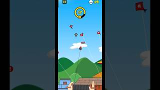 Patang Vala Game 🪁🙂 High Kite 🪁 patang 🙂😃patangshortskiteflyingkitefightingviralshort funny [upl. by Aelanej796]