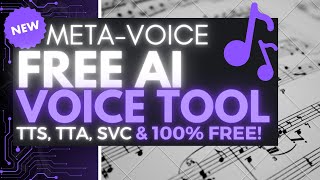 FREE AI Voice Tool TexttoSpeech TTS amp Voice Cloning  MetaVoice [upl. by Tod]