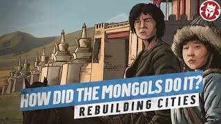 Did the Mongols Build Cities  Animated Medieval History [upl. by Rento]