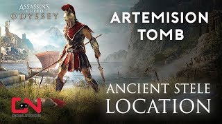 Assassins Creed Odyssey  Artemision Tomb  Ancient Stele Location [upl. by Sivrahc]