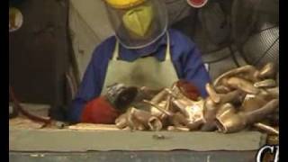 How to make bronze sculptures  lost wax bronze casting [upl. by Erie]