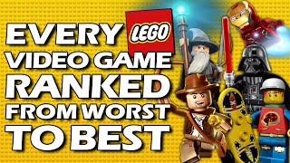 Every LEGO Video Game Ranked From WORST To BEST [upl. by Descombes530]