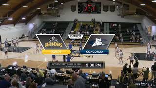 Womens Volleyball Dordt vs Concordia September 24 2022 [upl. by Etnovad671]