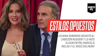 Duelo de estilos Rubinska desafió a Ruggeri y el Cabezón explotó contra Bielsa [upl. by Ellednahc311]