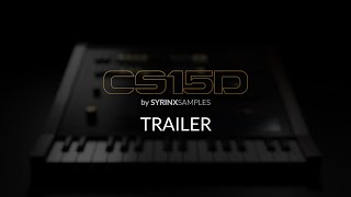 SYRINXSAMPLES CS15D  Trailer [upl. by Noremmac]