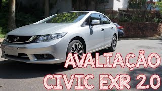 Avaliação Honda Civic EXR 20 2016  um usado com ótimo custo benefício [upl. by Odnam337]