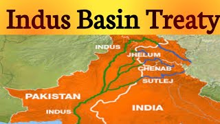 Indus Basin Treaty  Indus Water Treaty 1960 India and Pakistan  World Bank [upl. by Annais]