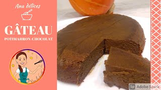 Gâteau ChocolatPotimarron fondant SANS BEURRE [upl. by Assirol]