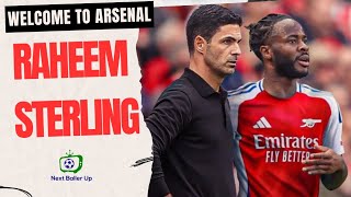 Raheem Sterling Highlights  Welcome to Arsenal [upl. by Atsylac]