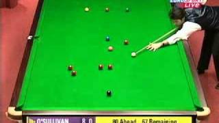 VERY NICE MAXIMUM 147 BREAK FROM THE MASTER RONNIE [upl. by Dehnel]