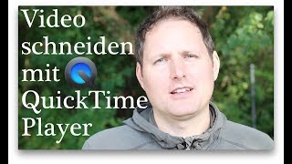 Videos am Mac schneiden mit QuickTime Player [upl. by Jerusalem]