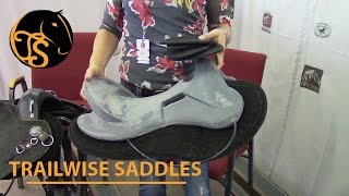 Trailwise Saddles Presentation  Custom Saddles amp Tack  RMHE 2015 [upl. by Rickert]