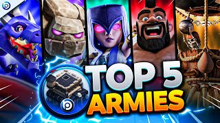 Best TH9 ATTACK Strategies in CoC 2024 UPDATED  Easiest Town Hall 9 ARMY with LINKS [upl. by Yelsehc]