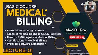 Medical Billing amp Coding Basic Course  Lecture 01  Introduction to RCM  Remote Jobs in Pak amp USA [upl. by Aizirk]