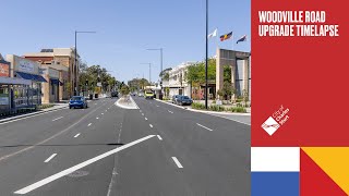 Woodville Road Upgrade Timelapse [upl. by Vernier]