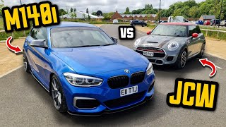 BMW M140i vs MINI JCW  A Proper Owners Review [upl. by Kcirtemed]