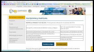 Tutorial de inscripción a la UNAD [upl. by Seugirdor381]