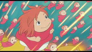 崖の上のポニョ PONYO 宮崎駿 純音樂 Pure Music Japanese Anime Song PONYO On The Cliff By The Sea 日本動畫 崖上の波妞 [upl. by Christalle]