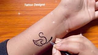 S Letter Tattoo Designs  S Name Tattoo Ideas  Initial S Letter Tattoo  Tattoo Designs [upl. by Luella]