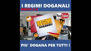 I REGIMI DOGANALI [upl. by Wayolle]