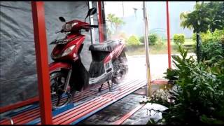 Cuci Motor Otomatis Touchless quotBT1quot generasi ke 3 PATEN INDONESIA [upl. by Funda]