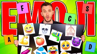 Které EMOJI je NEJHORŠÍ  Hodnotíme emoji 💀💦 [upl. by Qahsi]