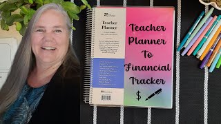 Creating a Finance Tracker from an Erin Condren Teacher Planner [upl. by Sully359]