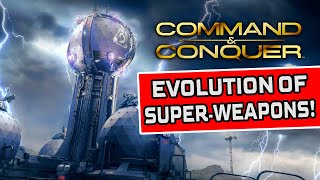 Command amp Conquer Superweapons Evolution amp History  1995  2024 [upl. by Yrffoeg]