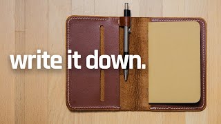 How to use pocket notebooks and document your life [upl. by Halie]